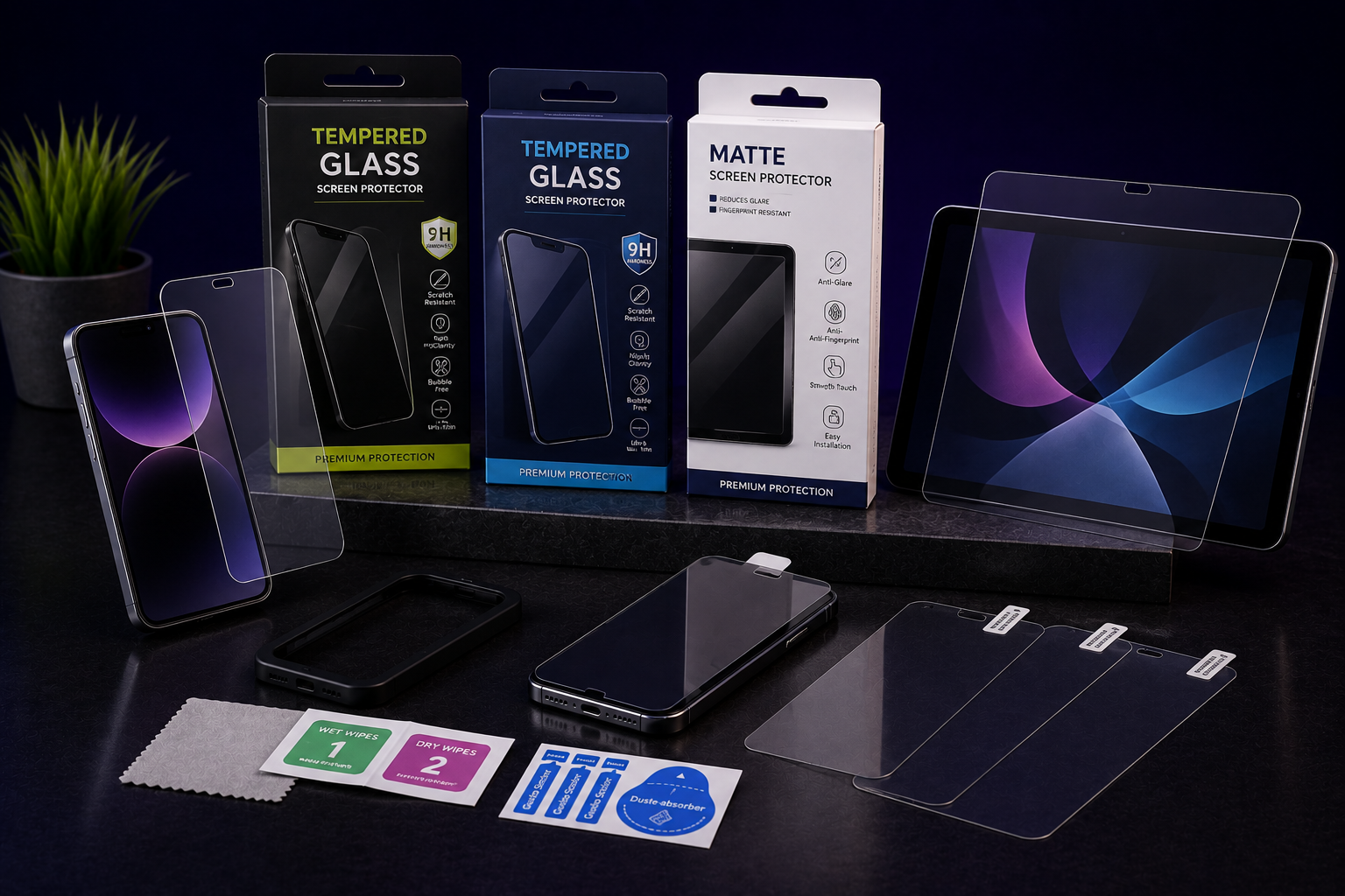 Screen protectors